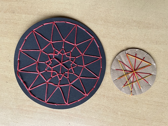 Stickbild vom Projekttag